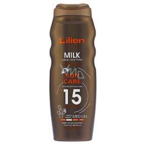 Lilien Sun Active SPF15 Waterproof Sunscreen Lotion 200 ml