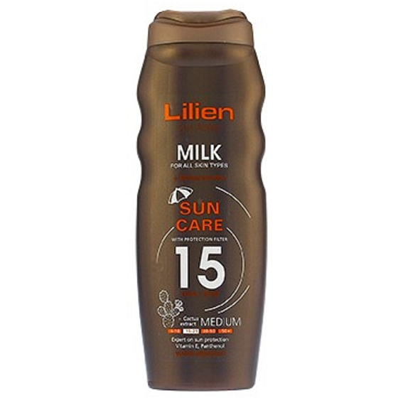 Lilien Sun Active SPF15 Waterproof Sunscreen Lotion 200 ml