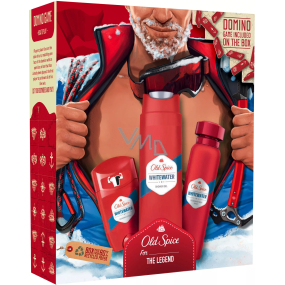 Old Spice Whitewater shower gel 250 ml + deodorant spray 150 ml + deodorant stick 50 ml, cosmetic set for men