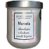 Heart & Home Fresh linen soy scented candle with the name Marcela 110 g