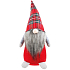 Elf in a checkered hat 31 cm