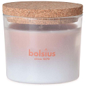 Bolsius True Joy Oriental Softness scented candle in glass with cork lid 80 x 75 mm, burning time 21 hours