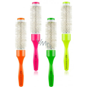 Diva & Nice Fluo Thermo ceramic round hair brush 24 mm different colours