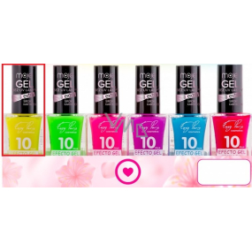 My Easy Paris 10Days Efecto Gel Fluorescent Gel Nail Lacquer 001 Yellow 15 ml