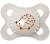 Mam Original silicone orthodontic pacifier 0+ months Grey with hedgehog