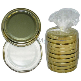 Víčko na zavařování ovoce a zeleniny 66 mm10 kusů