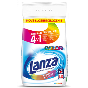 Lanza Fresh & Clean Color laundry detergent for colored laundry 90 doses 5.85 kg