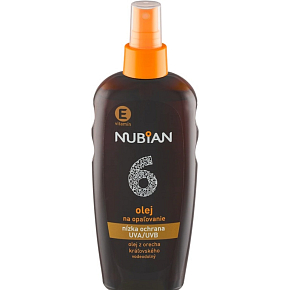 NUBIAN Sunscreen Oil Spray SPF 6, 200 ml NUBIAN Sunscreen Oil Spray SPF 6, 200 ml