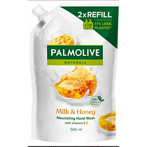 Palmolive Naturals Milk & Honey Liquid Soap Refill 500 ml