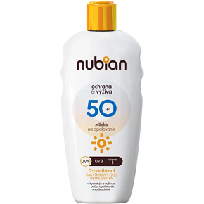 NUBIAN Sunscreen Milk SPF 50 Protection and Nutrition 200ml