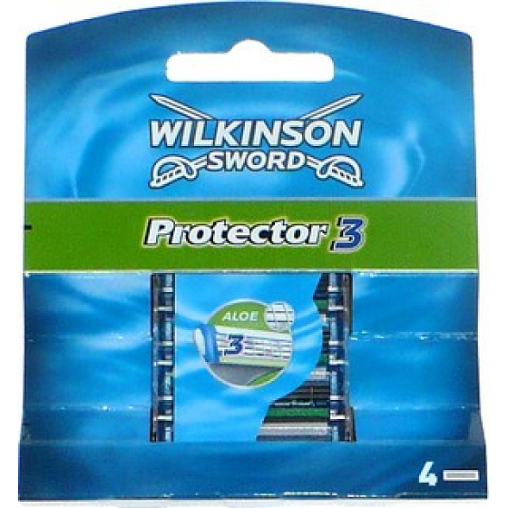 Wilkinson Protector 3 spare heads 4 pieces