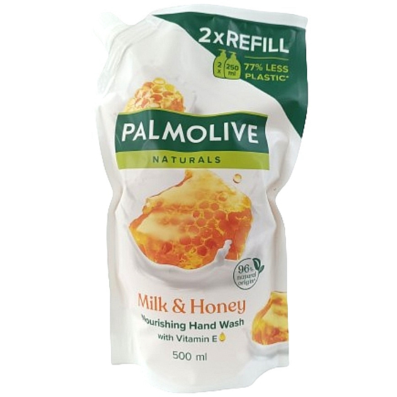 Palmolive Naturals Milk & Honey liquid soap refill 500 ml