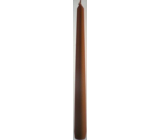 Lima Candle smooth metal copper brown conical 22 x 250 mm 1 piece