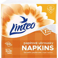 Linteo paper napkins 1-ply 30 x 30 cm, 100 pcs