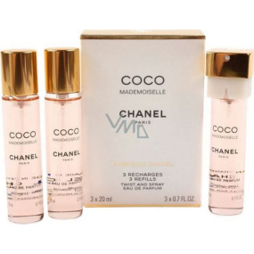 Chanel Coco Mademoiselle Eau de Parfum Ladies 3 x 20 ml