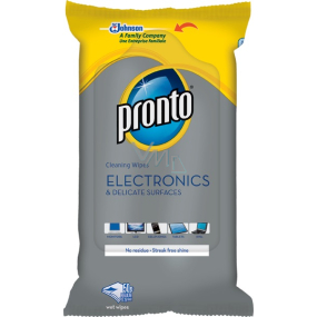 Pronto Electronics wipes for cleaning sensitive surfaces and electronics 50 pieces