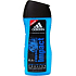Adidas Fresh Impact 2in1 shower gel for body and hair for men 250 ml