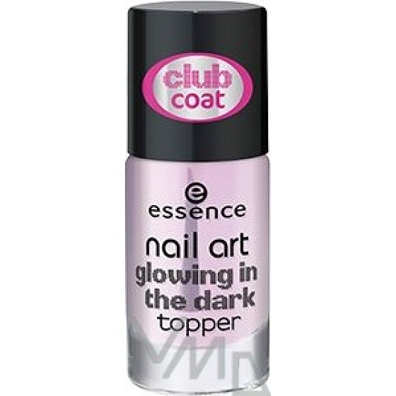 Essence Nail Art Glowing In The Dark Topper topcoat with glowing effect 8 ml