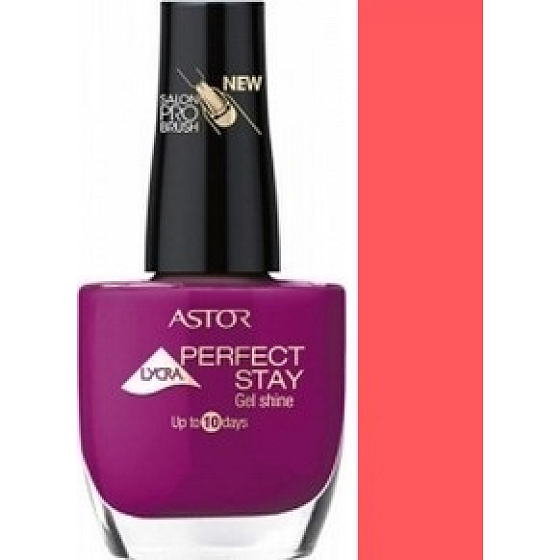 Astor Perfect Stay Gel Shine 3in1 Nail Polish 207 Creamy Coral 12 ml