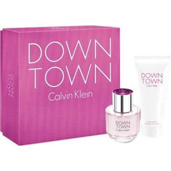 Calvin Klein Downtown perfumed water 50 ml + body lotion 100 ml, gift set