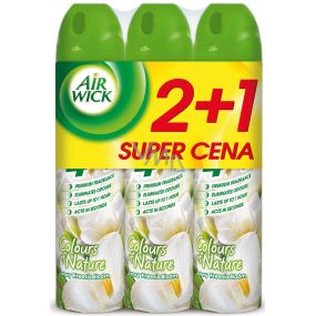 Air Wick White Flowers Freesia 4in1 air freshener spray 3 x 240 ml