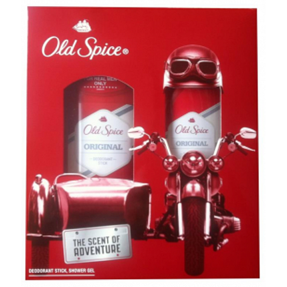 Old Spice Original deodorant stick 60 ml + shower gel 250 ml, cosmetic set