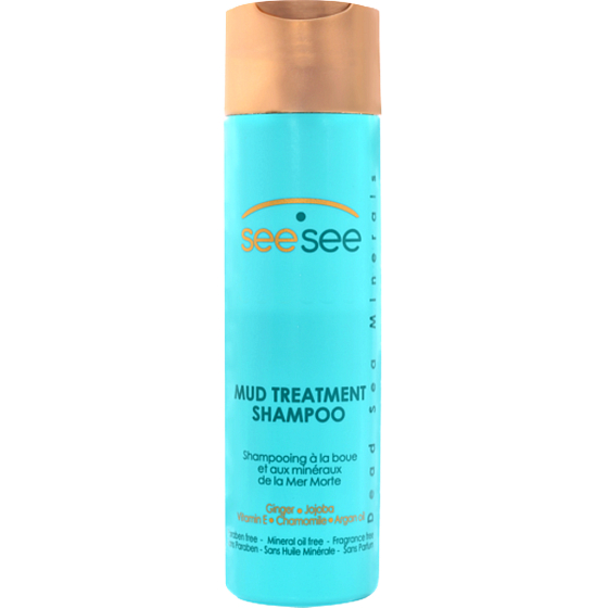 SeeSee Dead Sea Mud Treatment with Dead Sea Mud Hair Shampoo 250 ml
