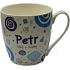 Nekupto Twister mug named Peter blue 0.4 liter