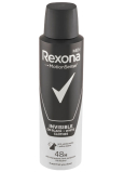Rexona Men Invisible On Black + White Clothes antiperspirant deodorant spray for men 150 ml