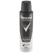 Rexona Men Invisible on Black + White Clothes antiperspirant deodorant spray for men 150 ml