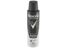 Rexona Men Invisible On Black + White Clothes antiperspirant deodorant spray for men 150 ml