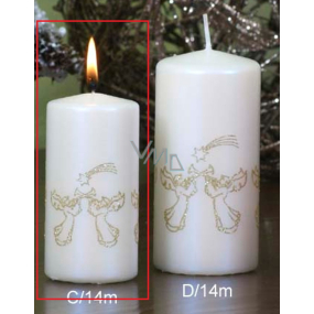 Lima Angels Trumpet Candle Pearl Cylinder 50 x 100 mm 1 piece