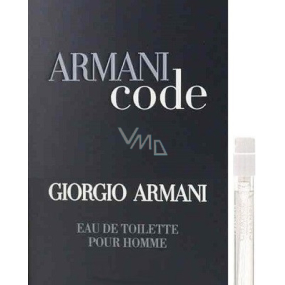 Giorgio Armani Code Men eau de toilette 1.2 ml with spray, vial