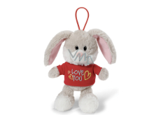 Nici Love You Rabbit in a T-shirt with a 15 cm curtain