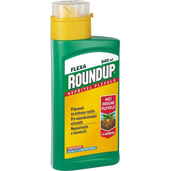Roundup Flexa kills weeds including roots 540 ml