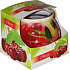 Admit Cherry - Cherry decorative aromatic candle in glass 80 g
