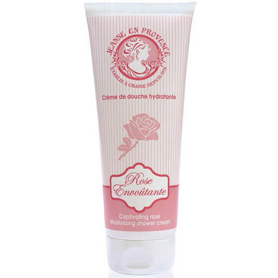 Jeanne en Provence Rose Envoutante - Captivating rose moisturizing shower cream 200 ml