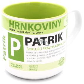 Nekupto Pots Mug named Patrik 0.4 liters