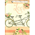 Nekupto Gift paper bag luxury 32.5 x 32.5 x 14 cm Wheels 1602 LIL