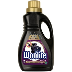 Woolite Dark Black & Denim washing gel denim, dark, black linen, revives colors 15 doses 0.9 l