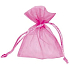 Ditipo Organza bag pink 12 x 17 cm