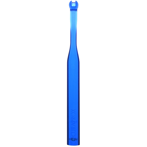 Curaprox UHS 451 plastic interdental brush holder blue 1 piece