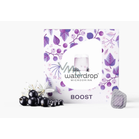 Waterdrop BOOST - kick, black currant, black elderberry, aça microdrink refreshing vitamin bomb 12 capsules