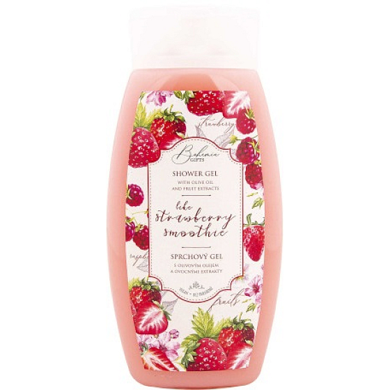 Bohemia Gifts Like Strawberry Smoothie creamy shower gel 250 ml