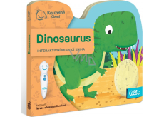Albi A magical reading interactive mini-book with a cut-out Dinosaur for children from 2 years