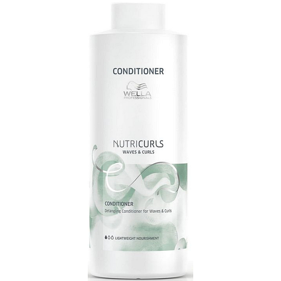 Wella Nutricurls Waves & Curls Nourishing Conditioner 1000 ml maxi