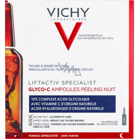 Vichy Liftactiv Specialist Glyco-C serum for various types of hyperpigmentation in ampoules 10 x 2 ml