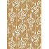Ditipo Gift wrapping paper 70 x 200 cm Golden white ornaments