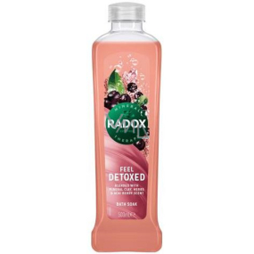 Radox Feel Detoxed Blended with Mineral Clay, Herbs & Acai Berry Scent bath foam 500 ml
