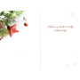 Nekupto Christmas greeting Red star Merry Christmas 115 x 170 mm F 3387